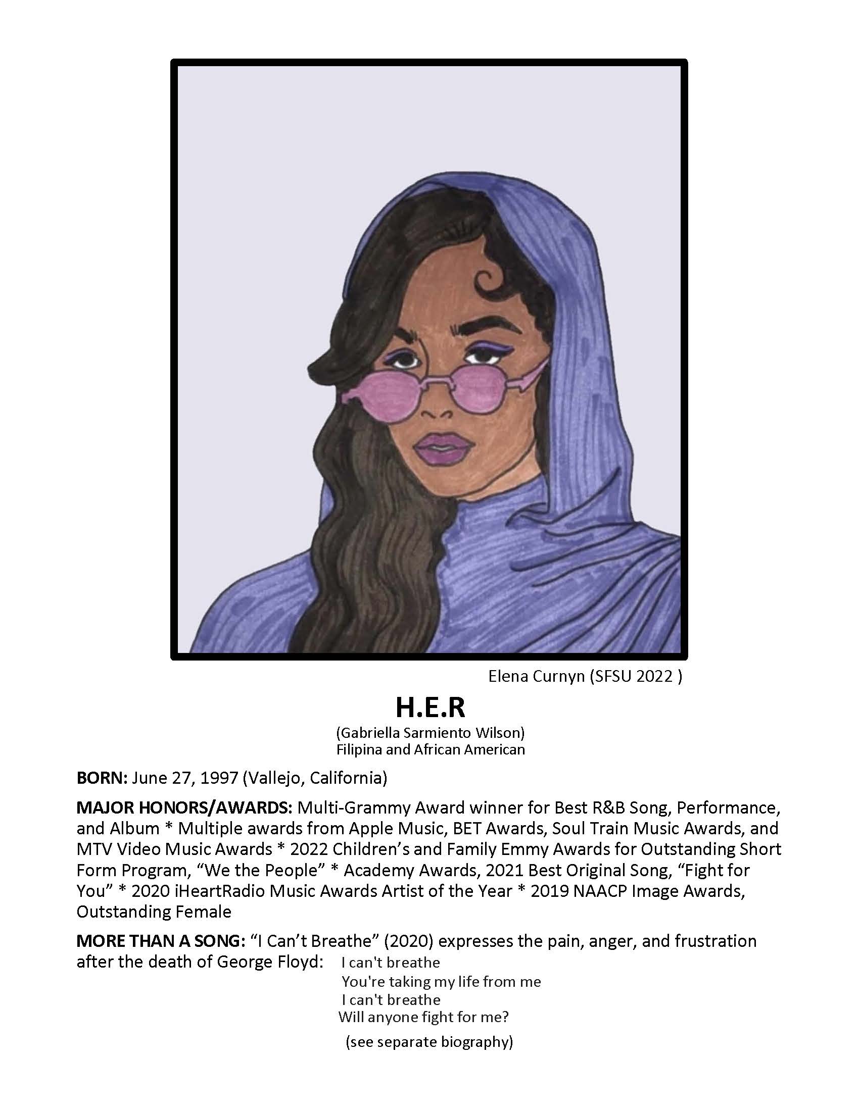 H e r apia biography project